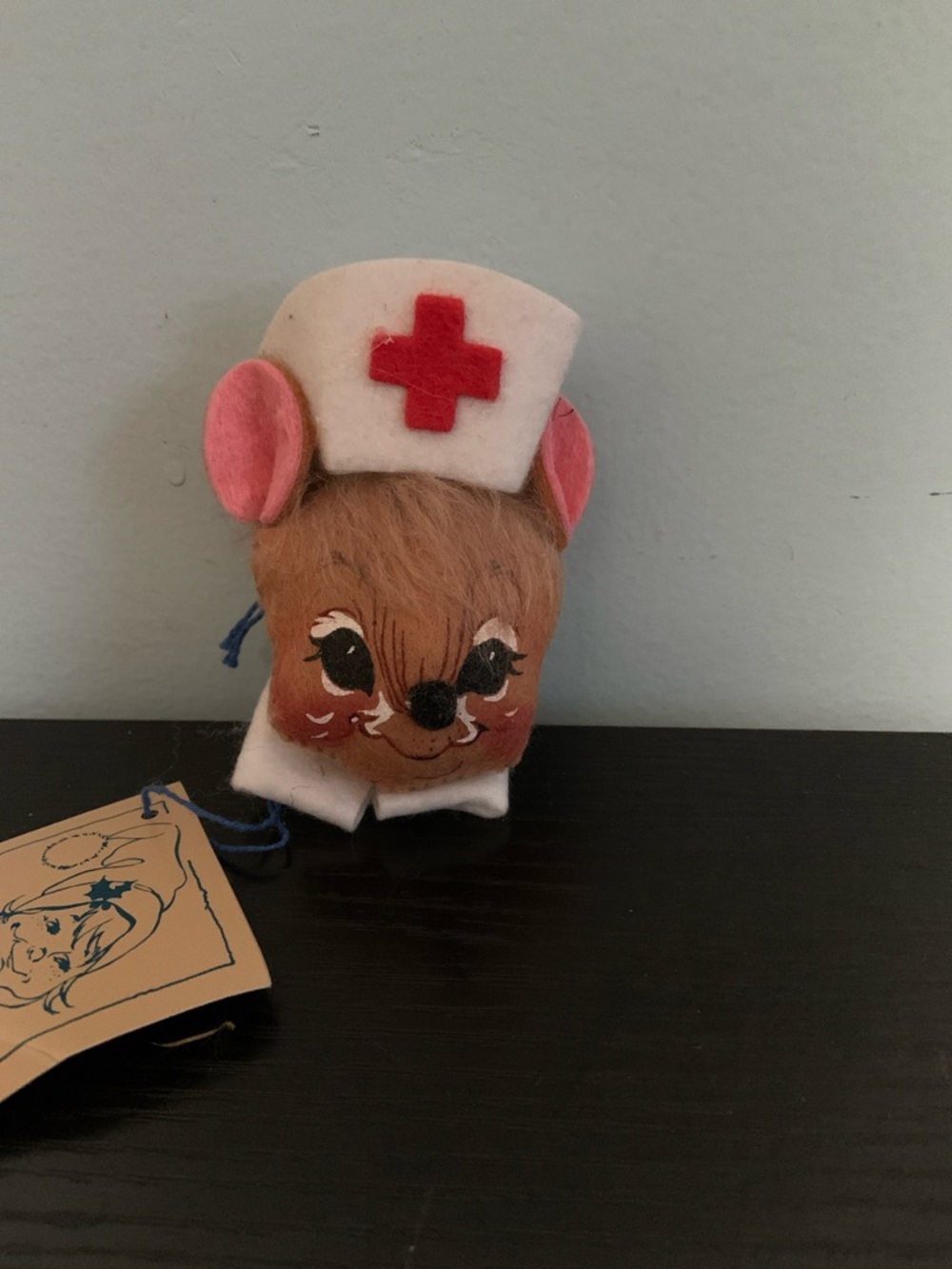 Adorable Annalee Mouse Nurse Pin 1991